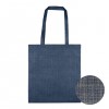 Navy Patterned Tote Bag